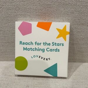 Lovevery “Reach for the stars” matching card set game
